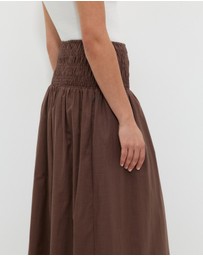 Calli - Dakota Shirred Skirt