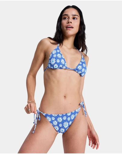 Roxy - Womens Printed Essentials Tie Side Classic Bikini Bottom