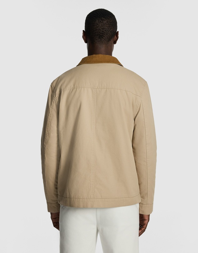 yd. - Fraser Contrast Collar Jacket