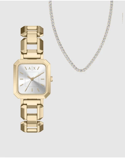 Armani Exchange - Gold Tone Analogue Watch