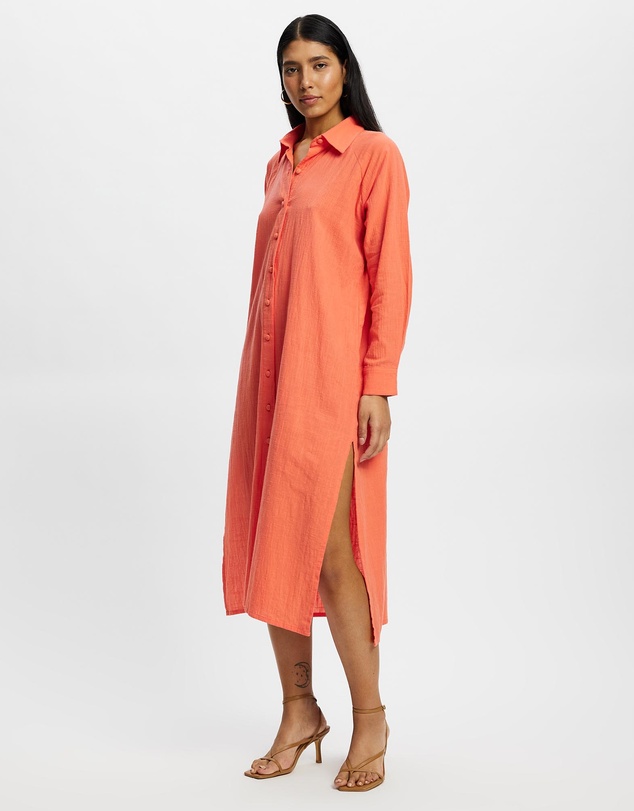 Florencia The Label - Blanca Maxi Shirt Dress