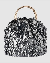 Olga Berg - Vera Sequin Top Handle