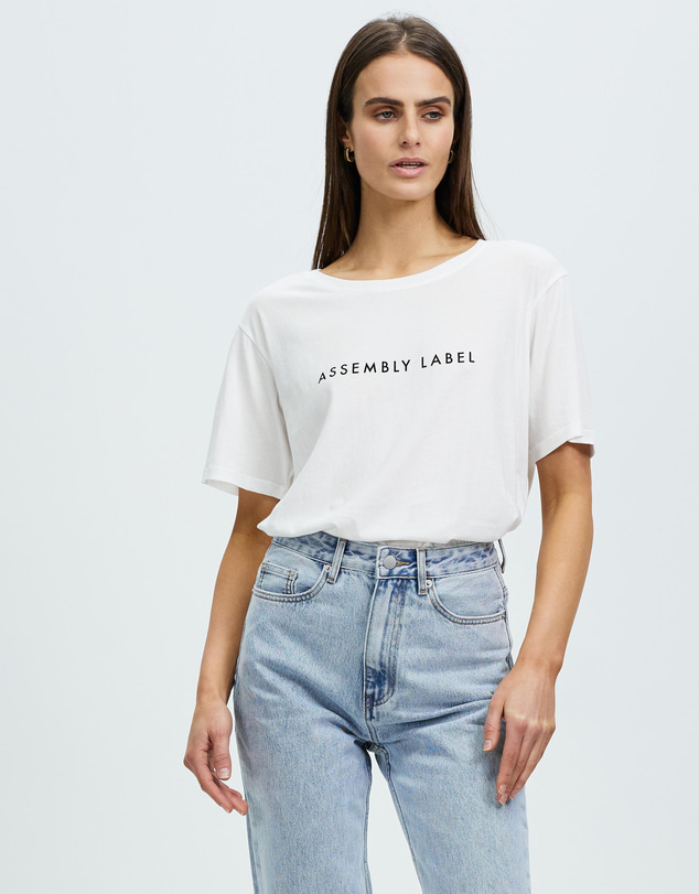 Assembly Label - Logo Cotton Crew Tee