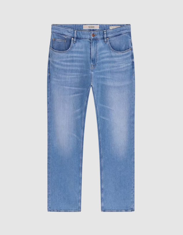 GUESS - Mid-Rise Rodeo Straight Leg Jeans