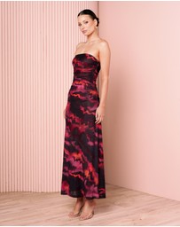Azzurielle - Flore Strapless Maxi Dress