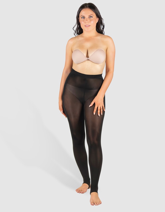 B Free Intimate Apparel - Ladder Resistant Shaping Stirrup Tights