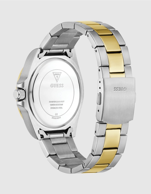 GUESS - GUESS Men's 2-Tone Analogue Watch