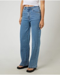 All About Eve - Jacqui Wide Leg Light Blue