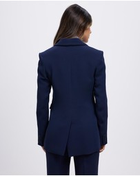 Farage - Eden Crepe Double Breasted Jacket