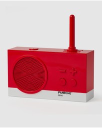 Lexon - Lexon Thykho 3 Fm Radio & Bluetooth Speaker PANTONE -2035 Red
