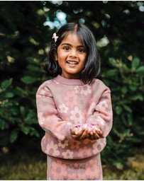 Kynd Baby - Knit Jumper in Bold Floral