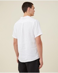 Cotton On - Linen Short Sleeve Shirt