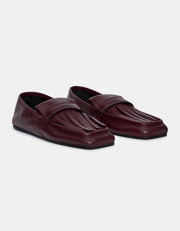ARKET - Fringe Leather Loafers