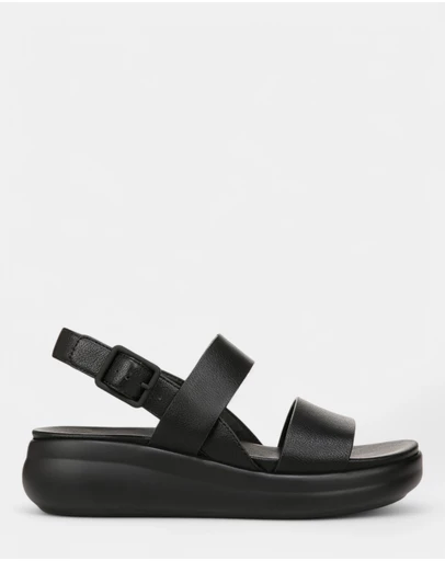 Naturalizer - Coast Sandal - Black Tumble
