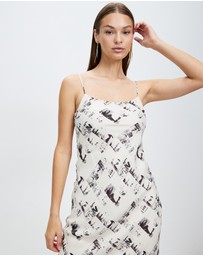 Third Form - Lip Service Bias Maxi Slip Dress