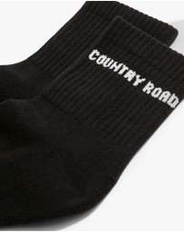 Country Road - Australian Cotton Blend Cr Sport Quarter Crew Sock
