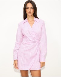 Dazie - Tidewall Mini Shirt Dress