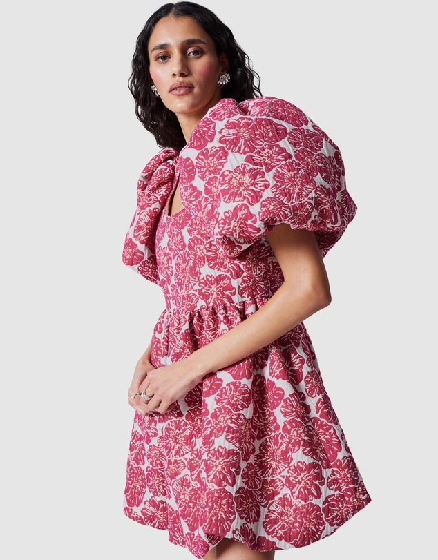 & Other Stories - Balloon-Sleeve Mini Dress