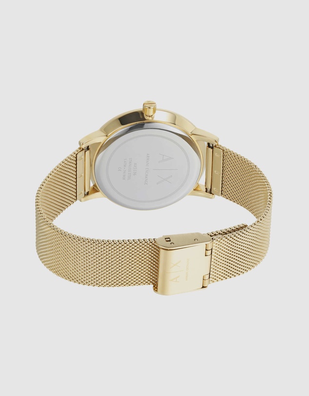 Armani Exchange - Gold-Tone Women's Analogue Watch