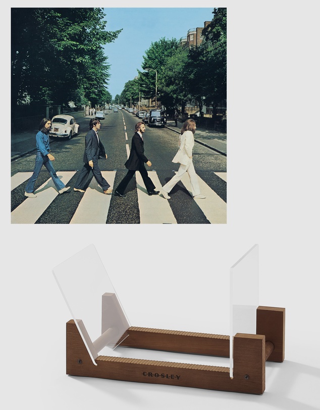 Universal Music - The Beatles Abbey Road - Vinyl Album & Crosley Record Storage Display Stand