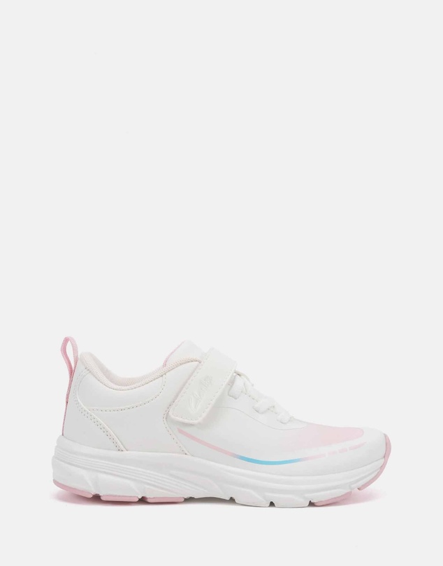 Clarks - Spirit White/Pink