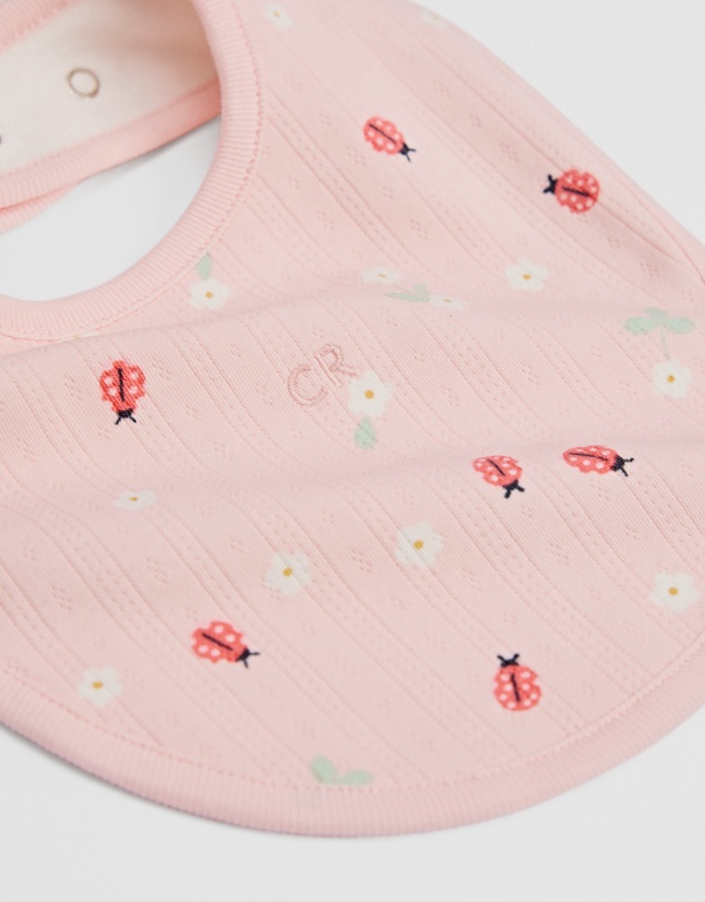 Country Road - Organically Grown Cotton Blend Pointelle Bib