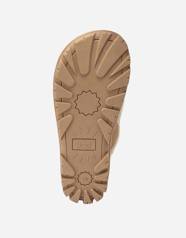 Ozwear Connection Uggs - Ugg Violet Shearling Slipper (Elastic Logo) (Detachable Feature)