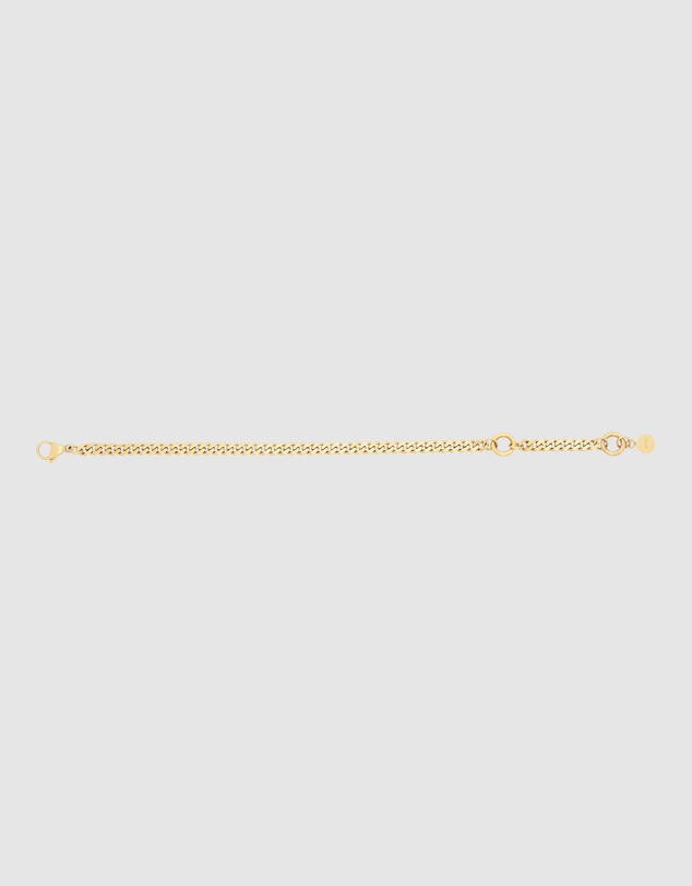 Wanderlust + Co - Chunky Curb Gold Chain Bracelet