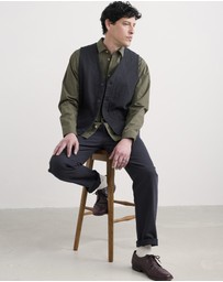 Seasalt - Seasalt Cornwall Green Turnstone Shirt
