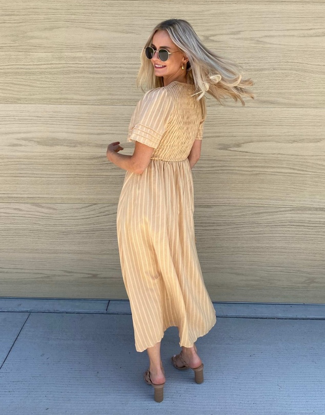 Esther & Co - Iolana Dress - Beige