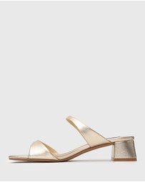 Betts - Argo Block Heel Mule Sandals