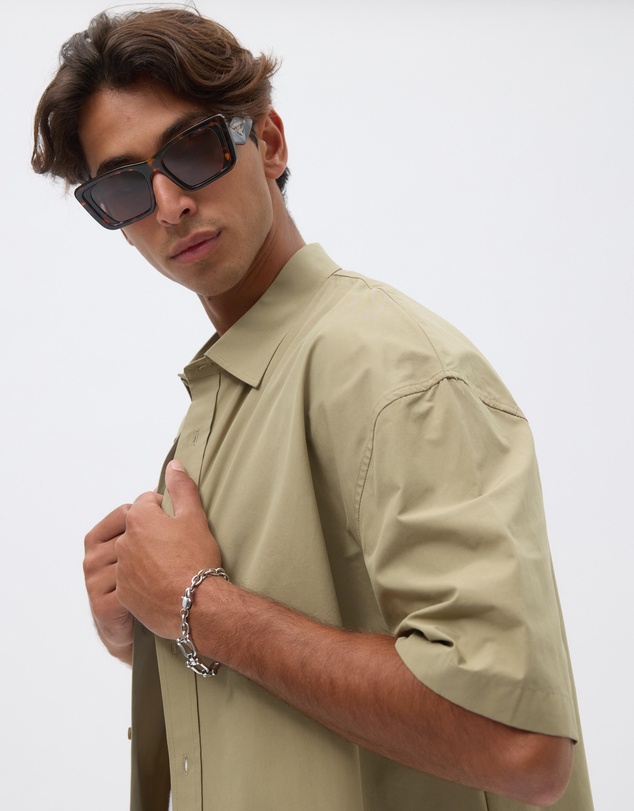 AERE - Gatz Cotton Poplin Shirt