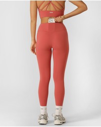 Lorna Jane - Lotus No Chafe Phone Pocket Ankle Biter Leggings