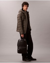 Calvin Klein - Logo Micro Pebble Round Backpack