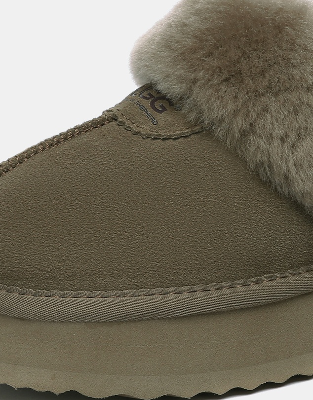 EVERAU - Australian Shepherd Ugg Waffle Platform Cow Suede Upper House Shoes