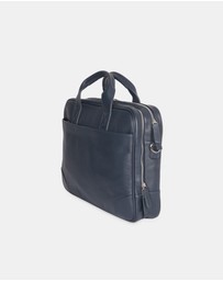 Ben Sherman - Leather Laptop Briefcase