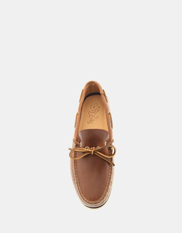 Sperry - Gold A/O One-Eye Leather Smooth Loafers - Men's