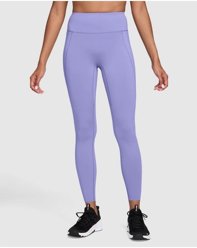 Nike - Universa High-Waisted 7/8 Leggings with No Front Seam