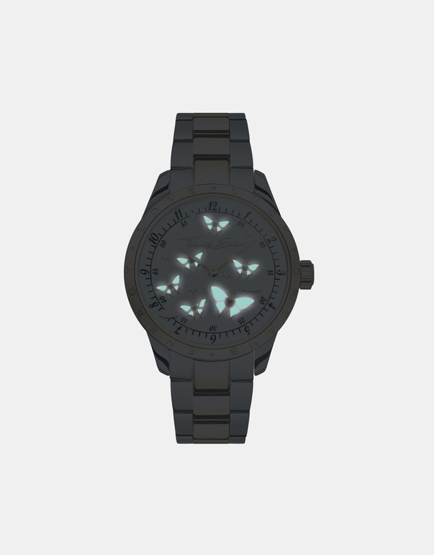 THOMAS SABO - THOMAS SABO Luminescent Butterfly Bicolour 34mm Watch