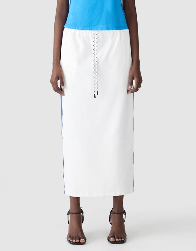Bassike - Stretch Twill Pull On Skirt