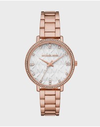 Michael Kors - Pyper Rose Gold Analogue Watch
