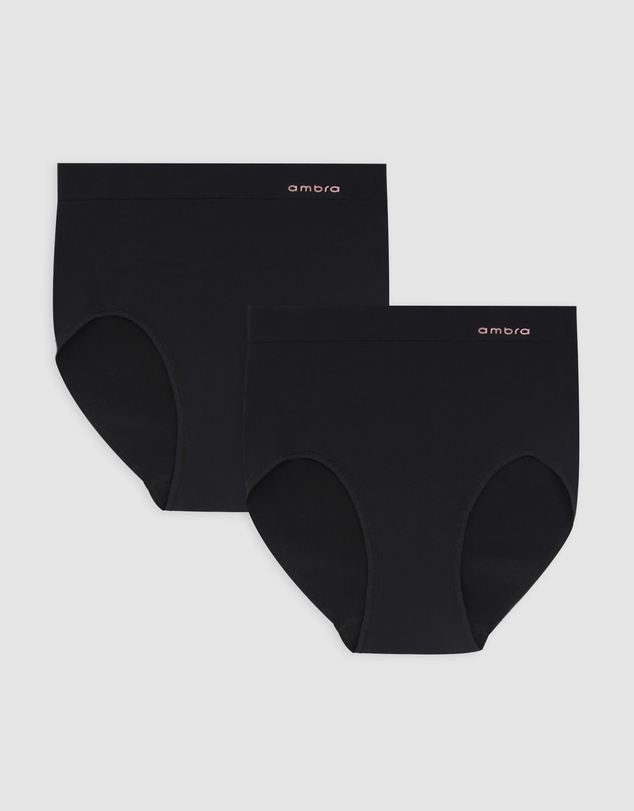 Ambra - 2 Pack Bondi Bare Full Brief