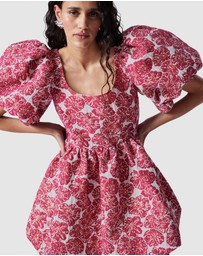 & Other Stories - Balloon-Sleeve Mini Dress