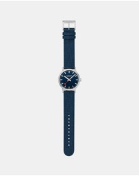 Mondaine - Mondaine Official Swiss Railways Classic Deep Blue Watch