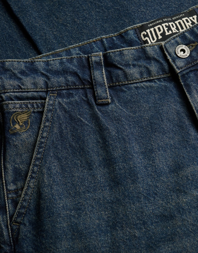 Superdry - Oversized Rigid Washed Jean