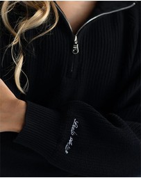 Leelo Active - Knit Quarter Zip Jumper