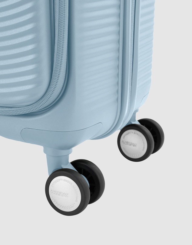 American Tourister - Curio Book Opening Medium Suitcase Expandable (68cm)