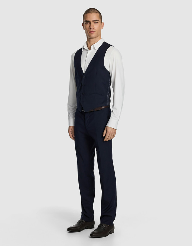 yd. - Atlas Wool Blend Waistcoat