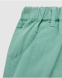 Purebaby - Linen Blend Short -Kids-Babies