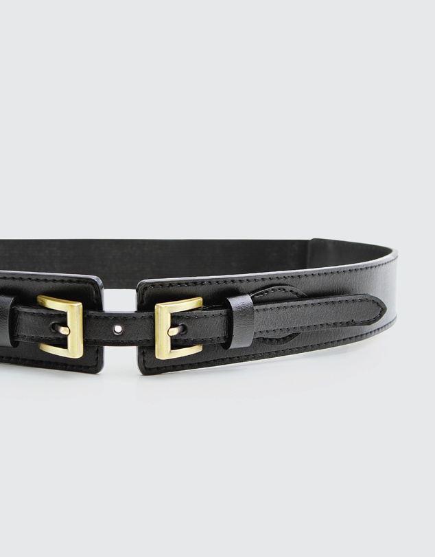 Belle & Bloom - London Fog Leather Waist Belt